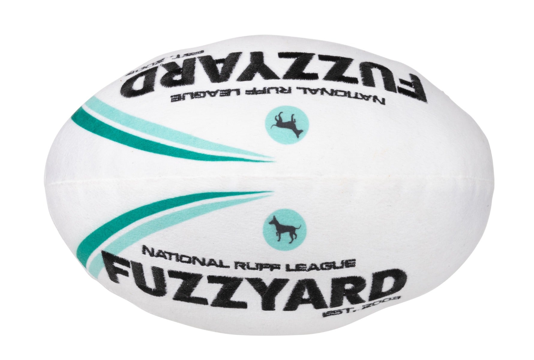 Rugby Ball - Dog Toy by FuzzYard