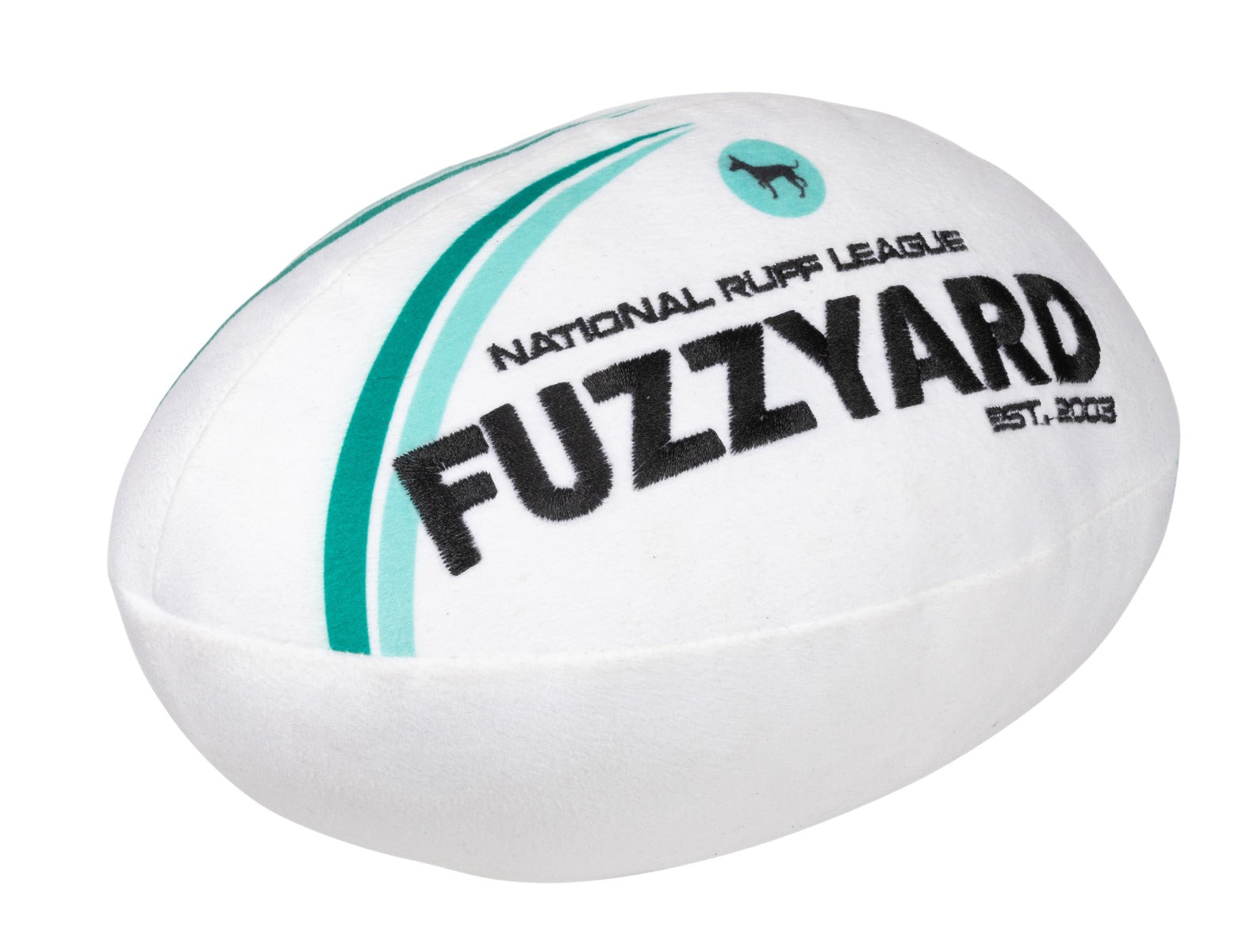 Rugby Ball - Dog Toy by FuzzYard