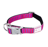 Vaporwave - Berry - Dog Collar