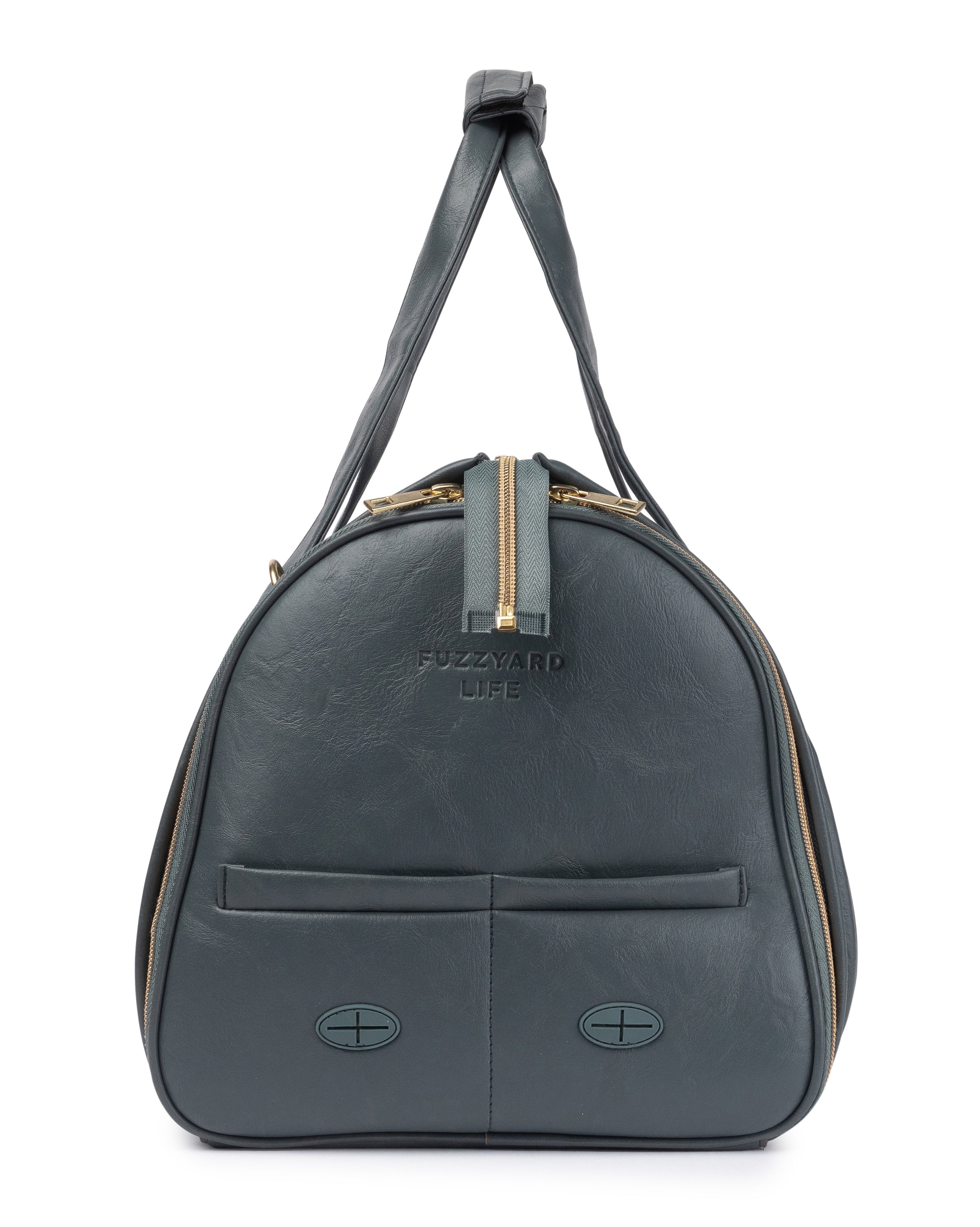 FuzzYard Life Pet Travel Carrier - Slate Grey
