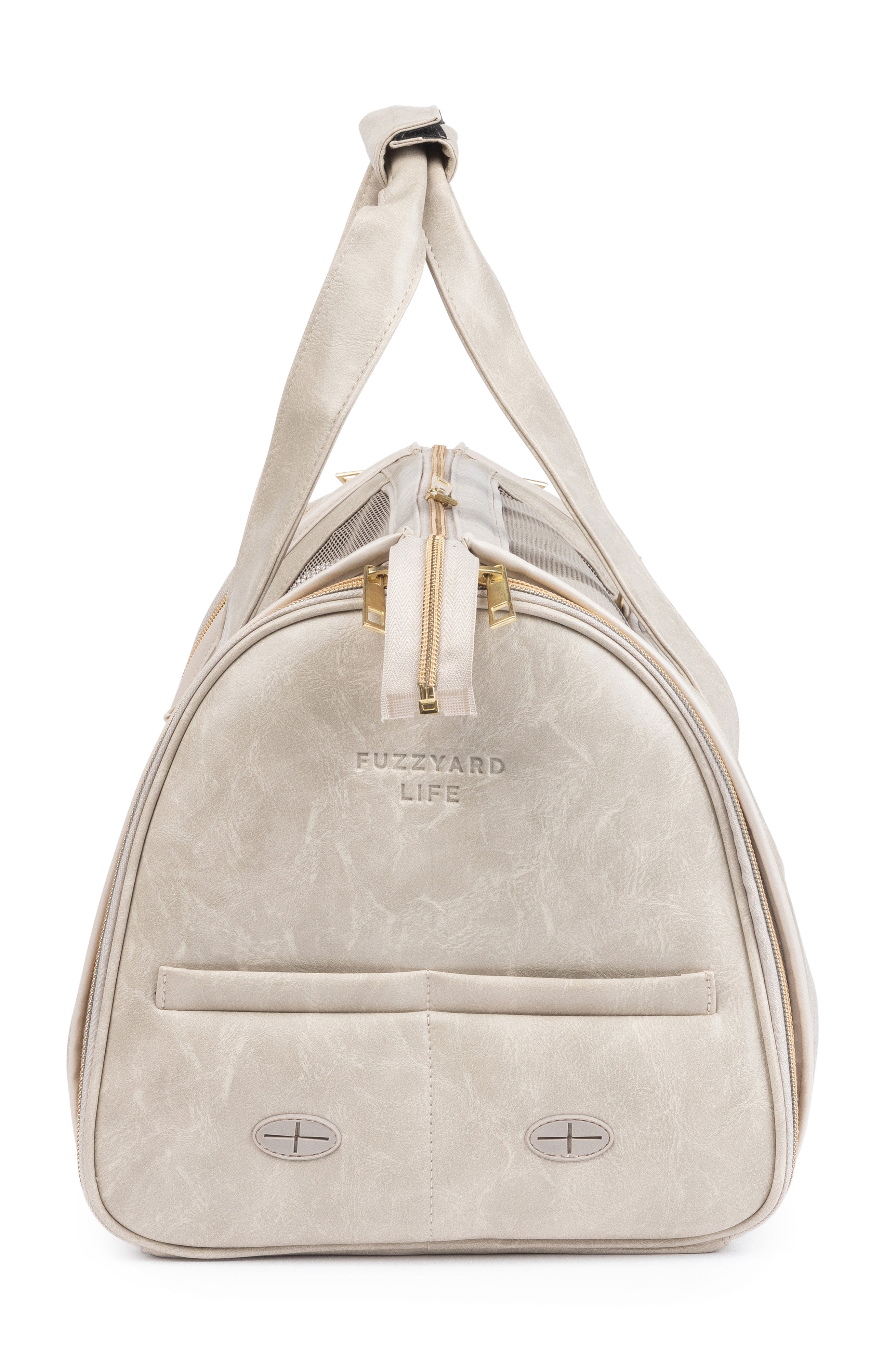 FuzzYard Life Pet Travel Carrier - Sandstone