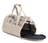 FuzzYard Life Pet Travel Carrier - Sandstone