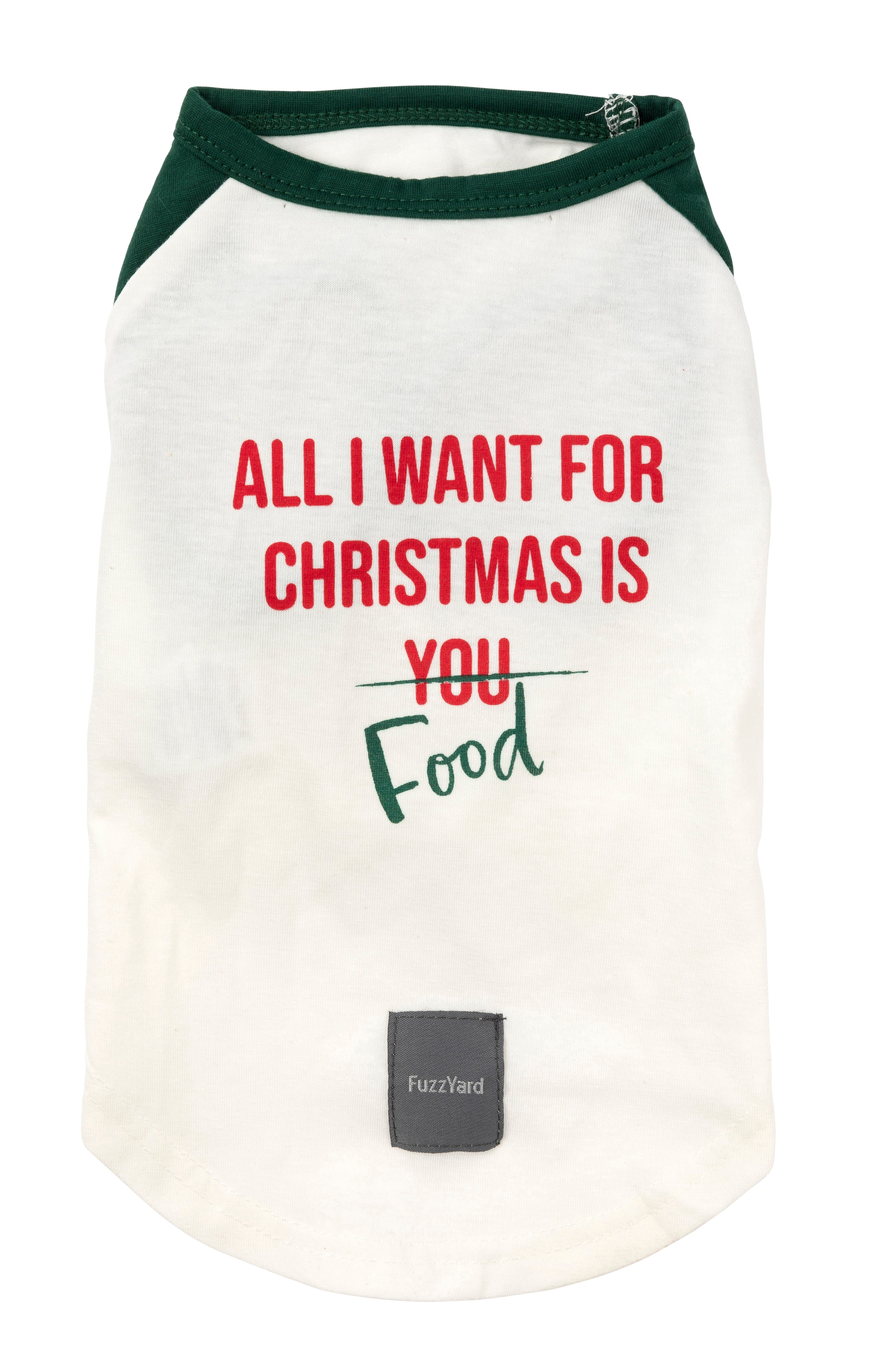 All I Want For Christmas Is Food - T-Shirt