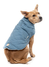 FuzzYard Life Quilted Cotton Wrap Vest - French Blue