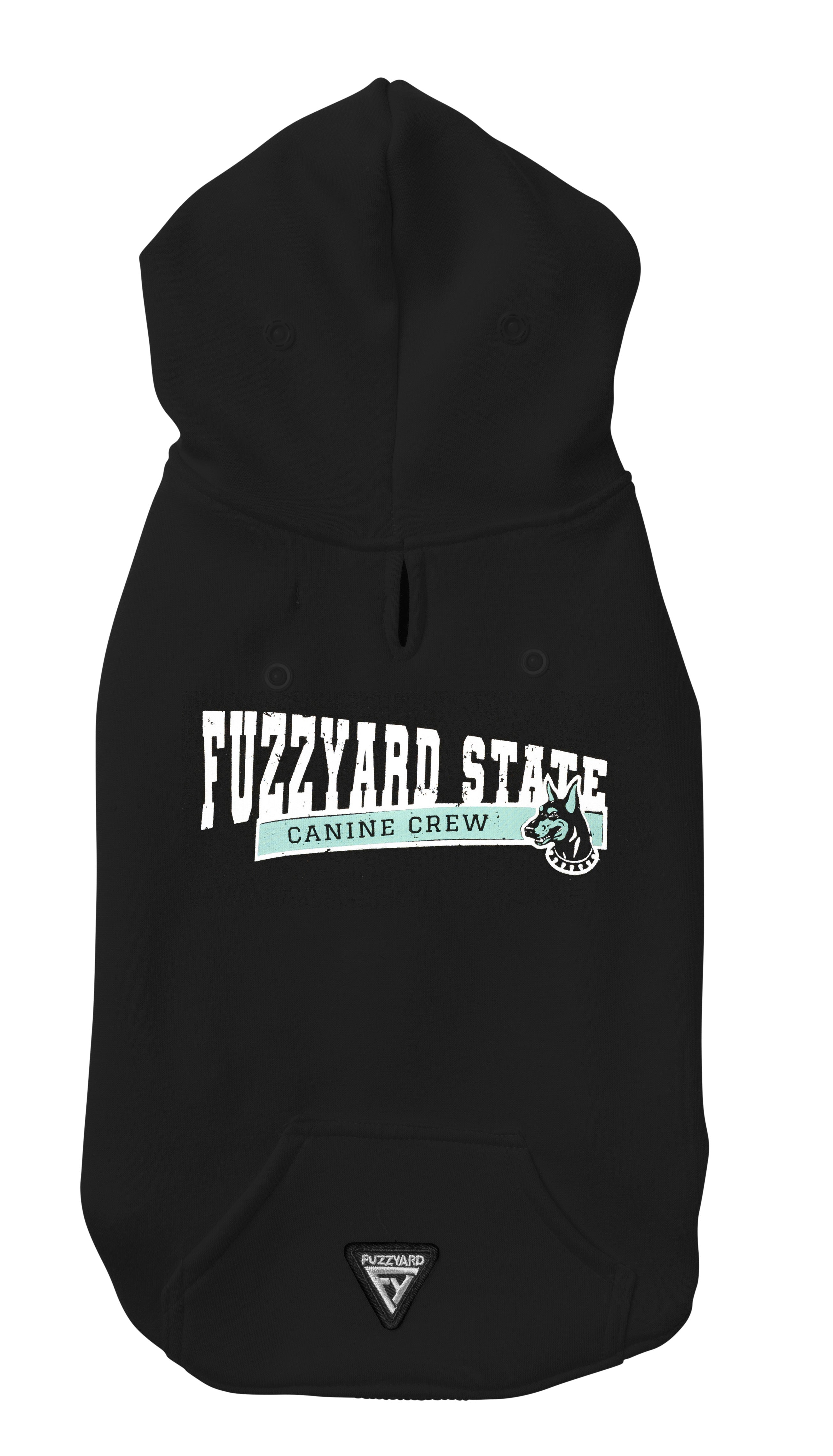 FuzzYard State Hoodie Black
