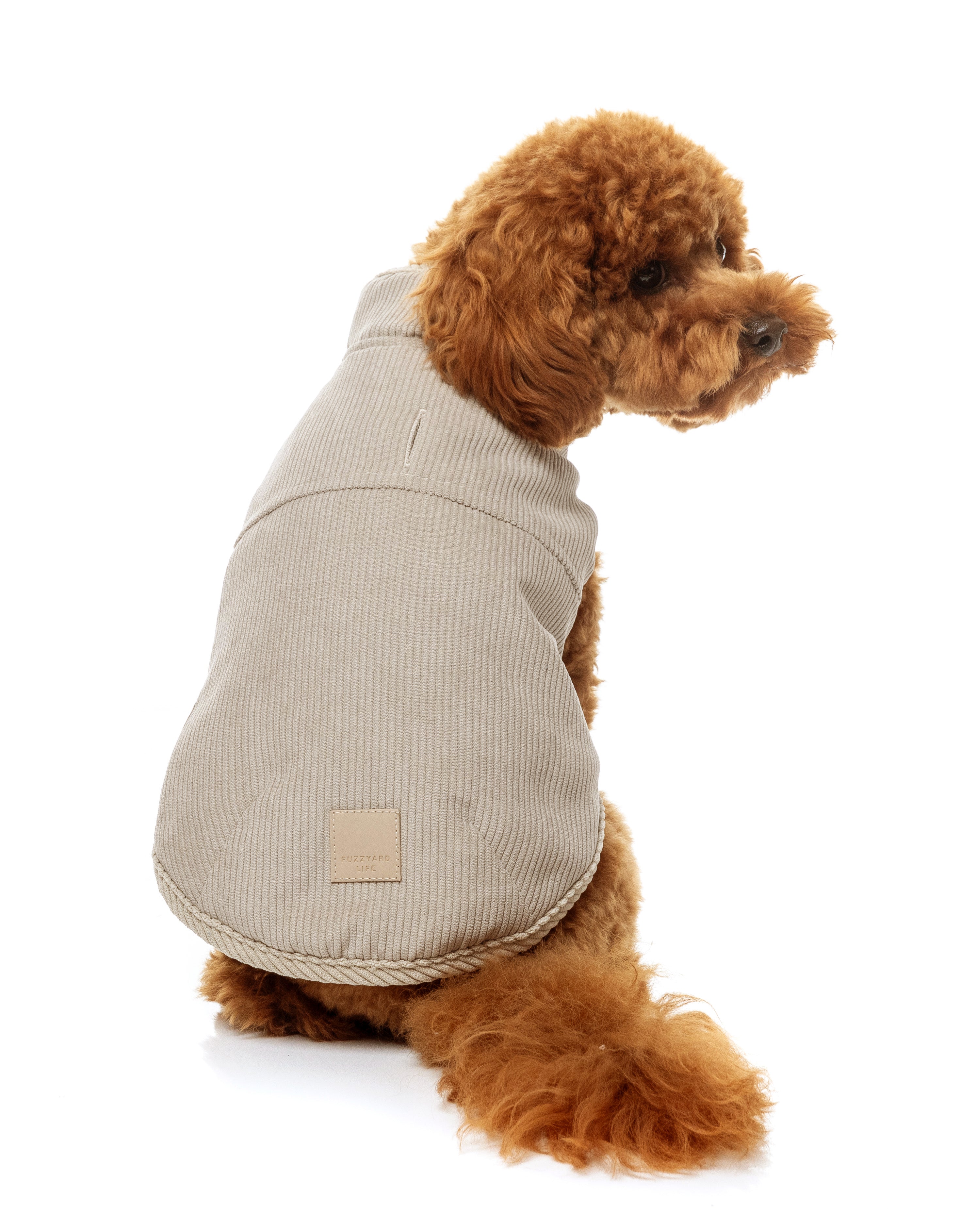FuzzYard Life Corduroy Jacket - Sandstone