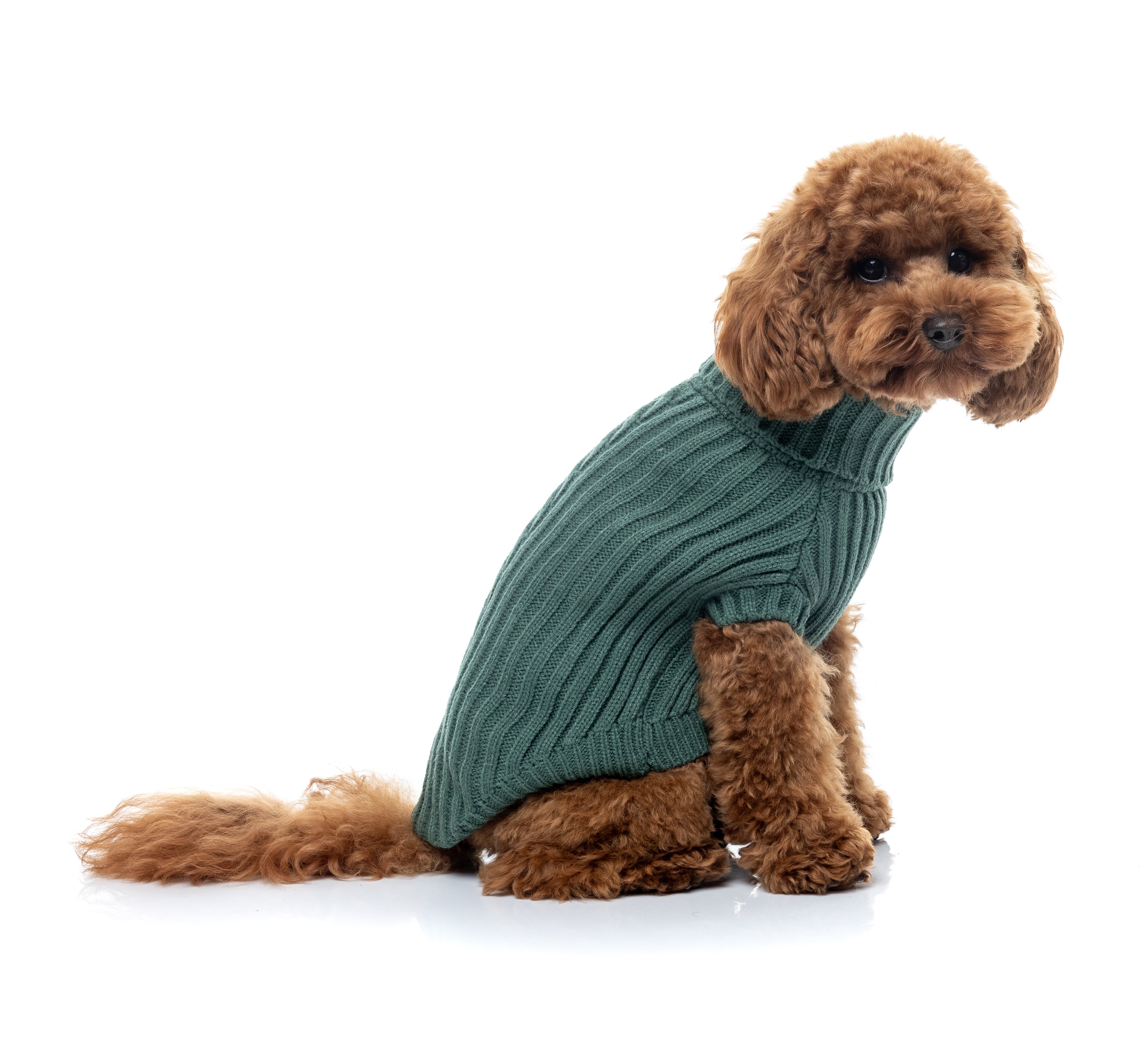 FuzzYard Life Knitted Sweater - Myrtle Green