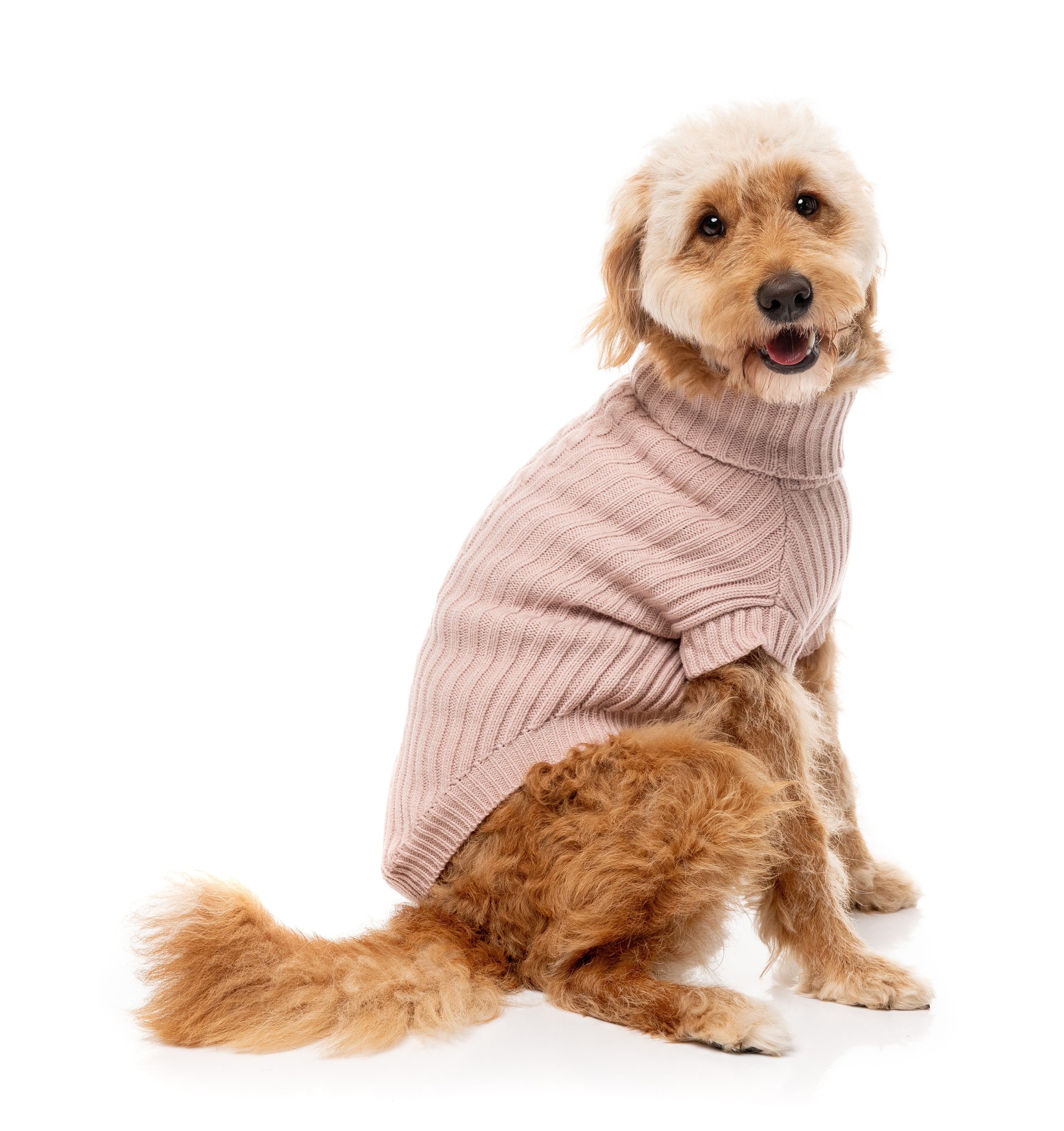 FuzzYard Life Knitted Sweater - Soft Blush