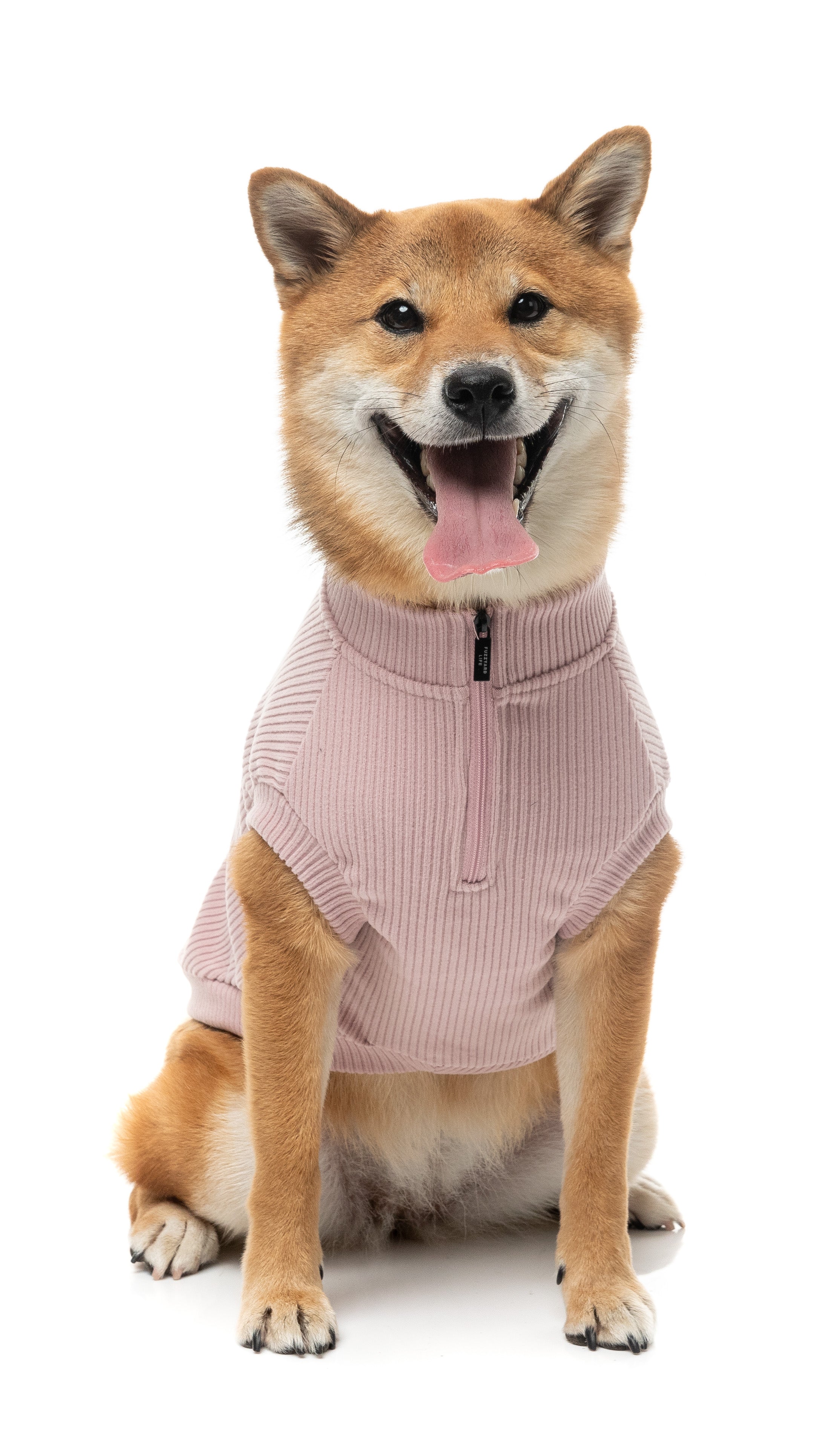 FuzzYard Life Ribbed Sweater - Soft Blush