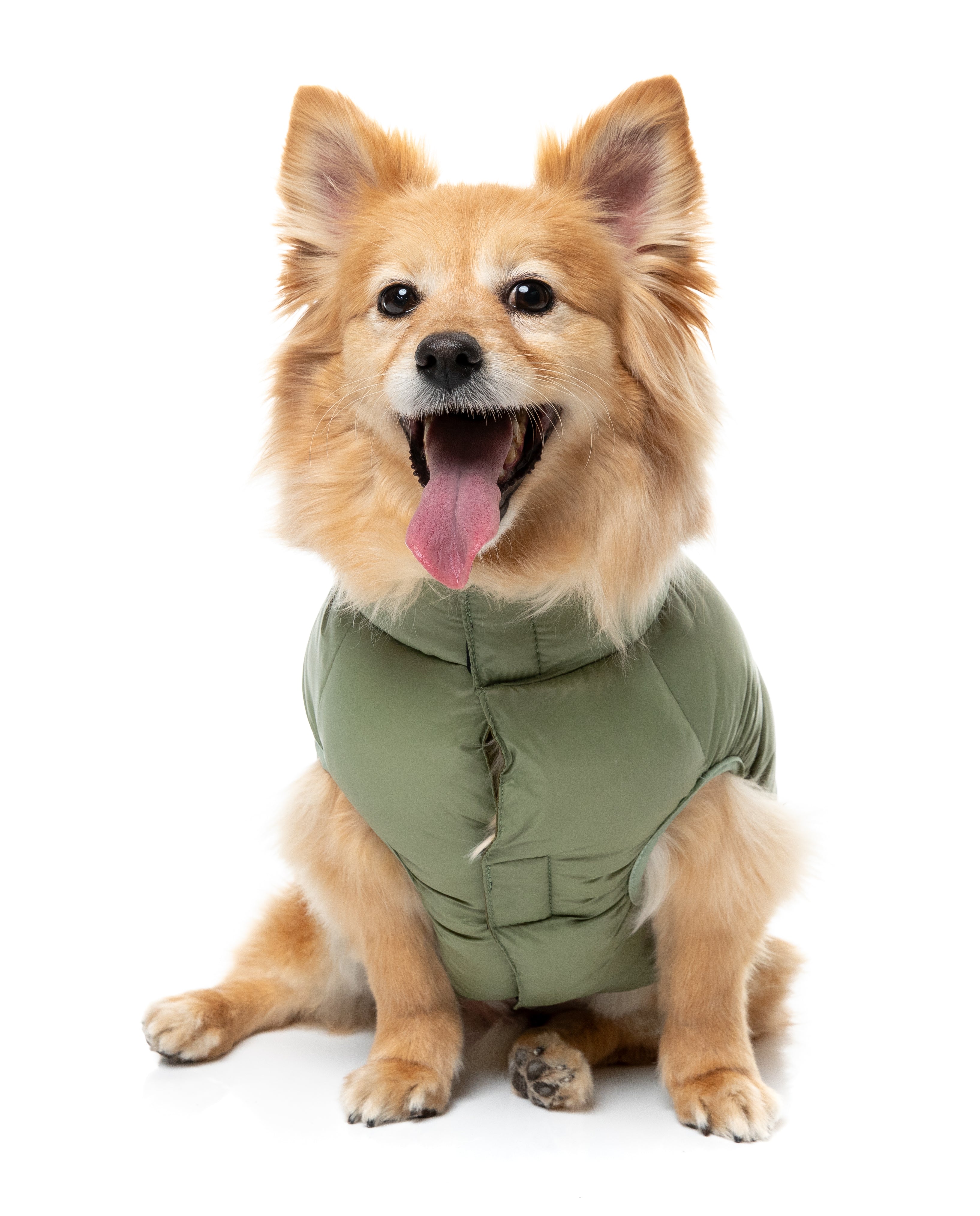 East Harlem Puffer Jacket - Khaki