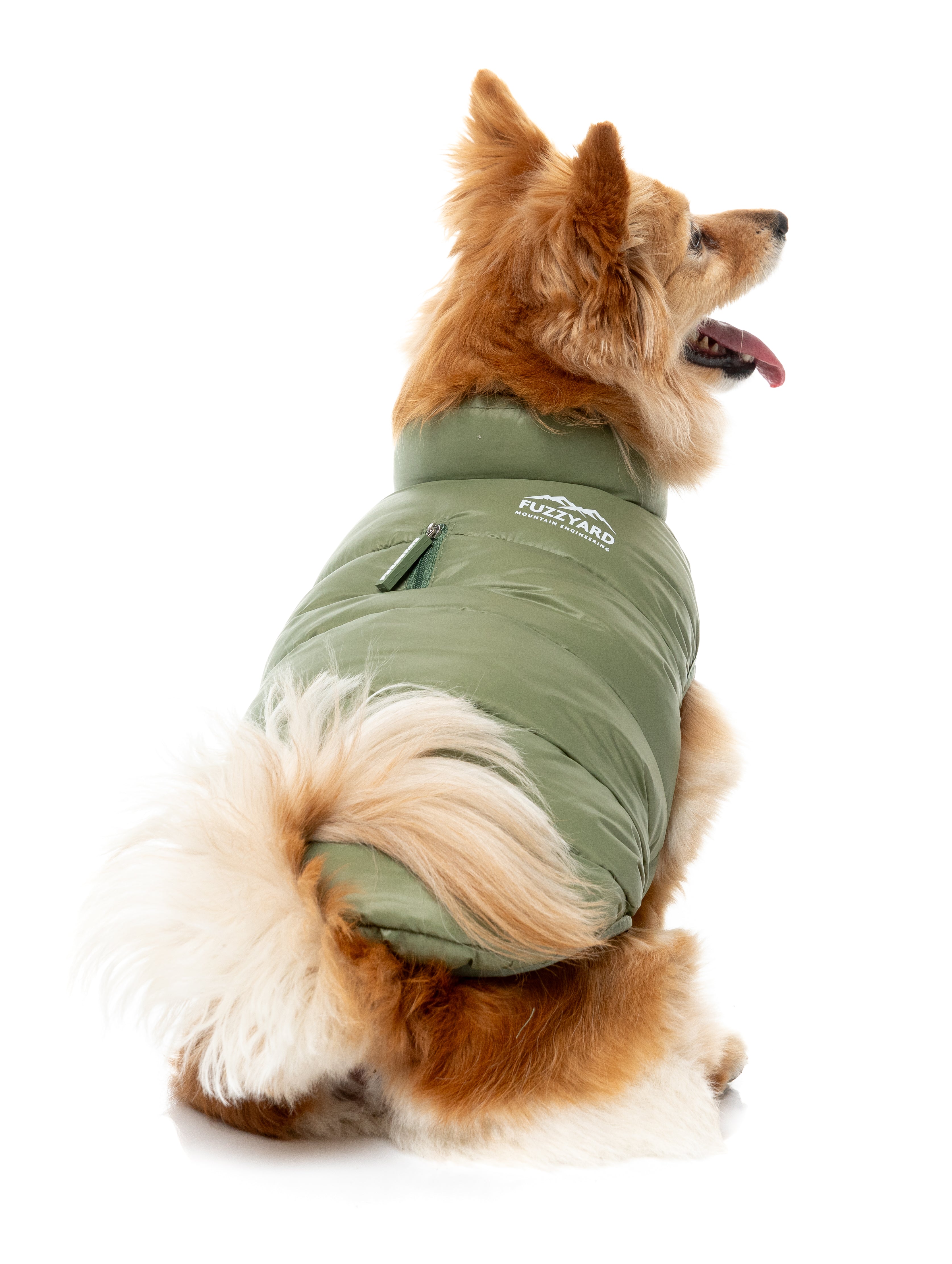 East Harlem Puffer Jacket - Khaki