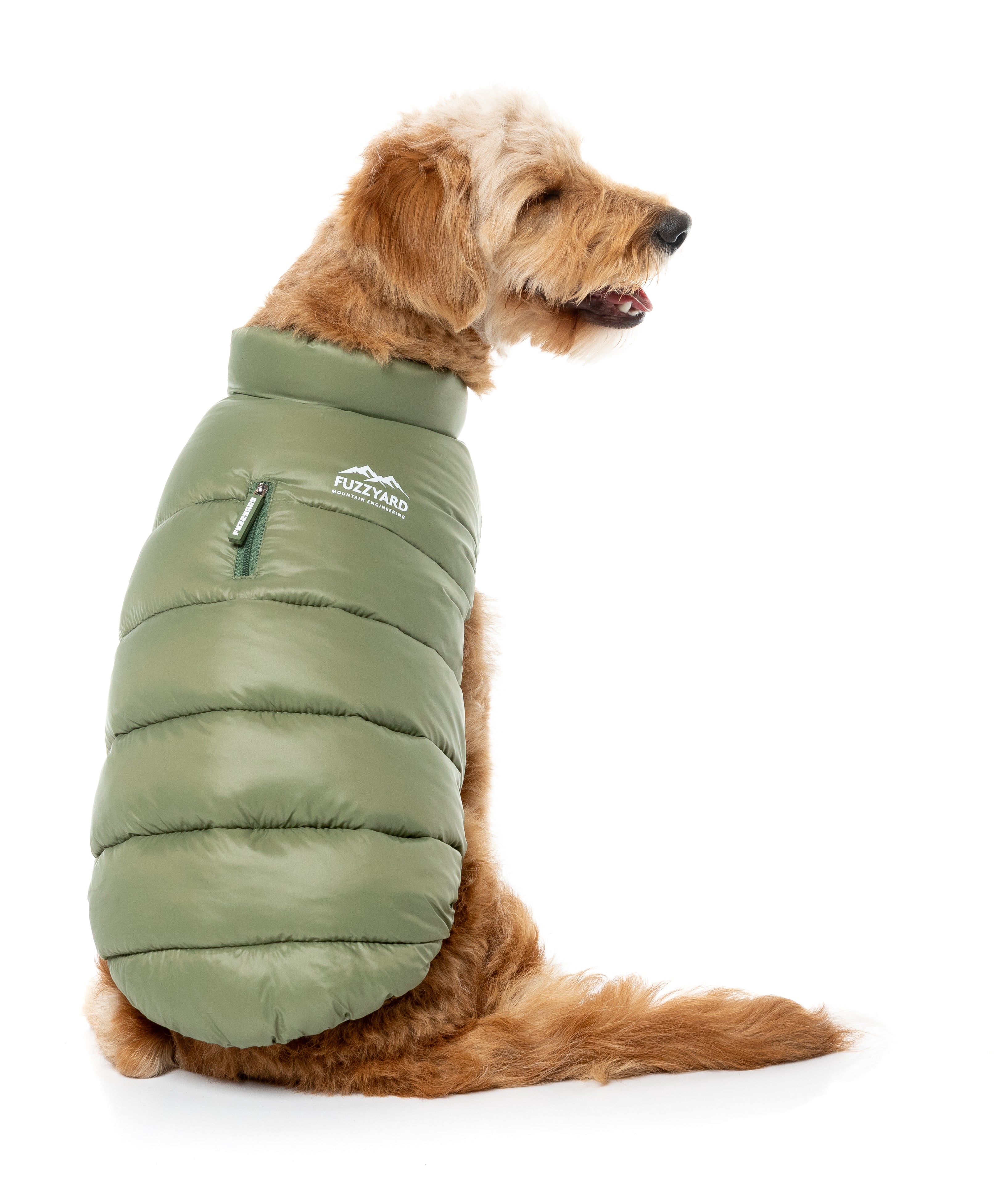 East Harlem Puffer Jacket - Khaki