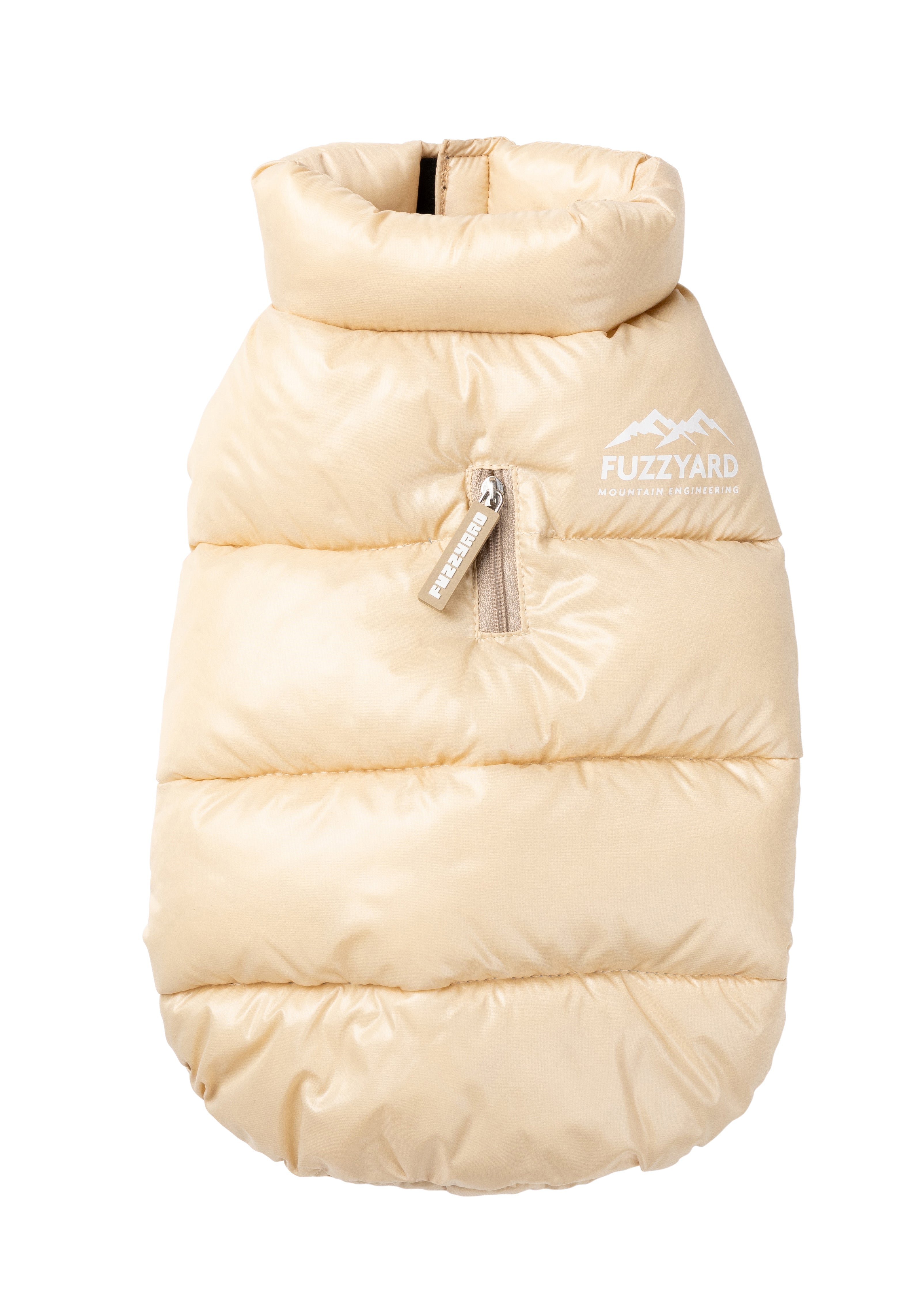 East Harlem Puffer Jacket - Beige
