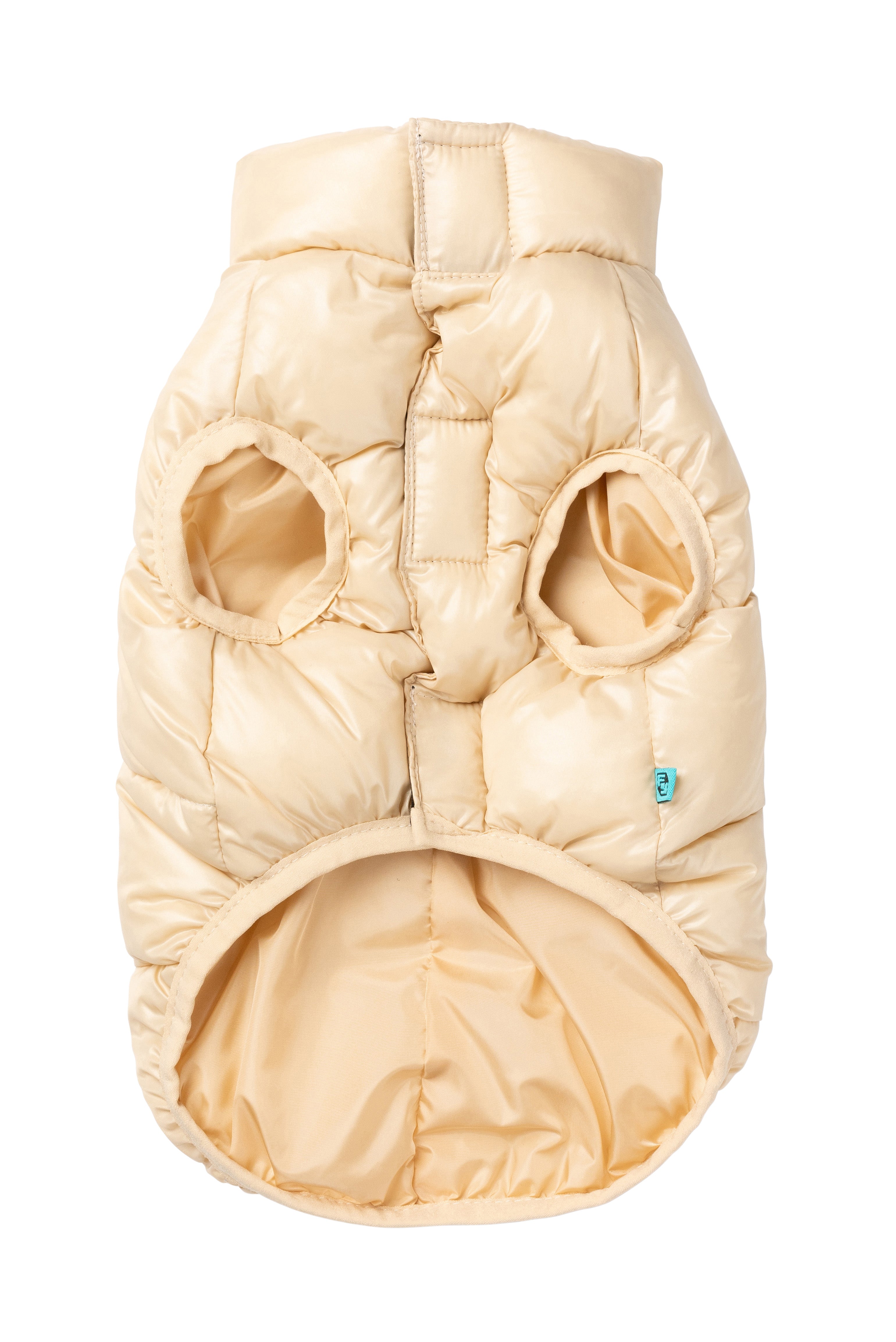 East Harlem Puffer Jacket - Beige