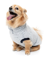 Frosted Teddy Sweater - Navy