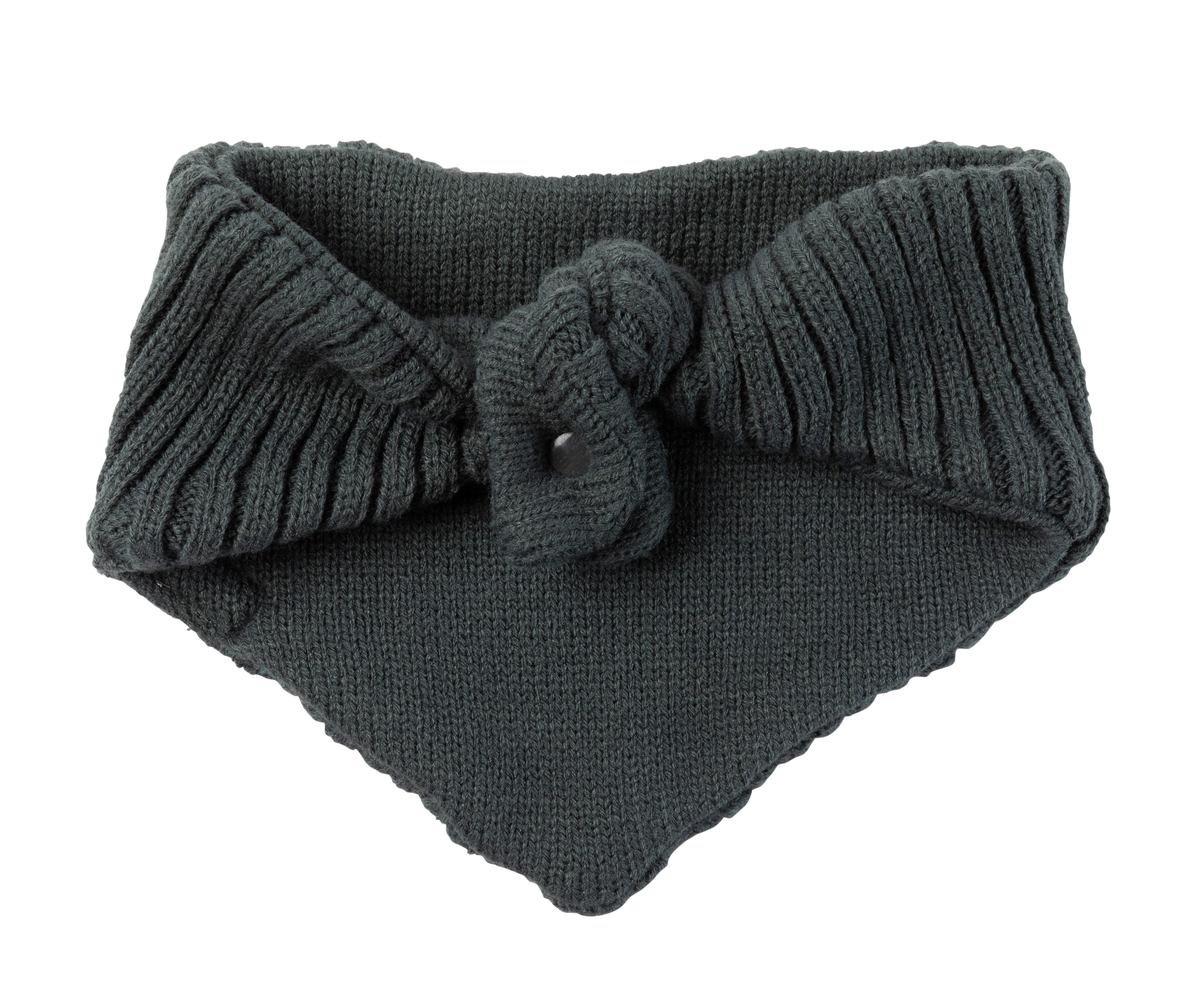 FuzzYard Life Knitted Bandana - Slate Grey