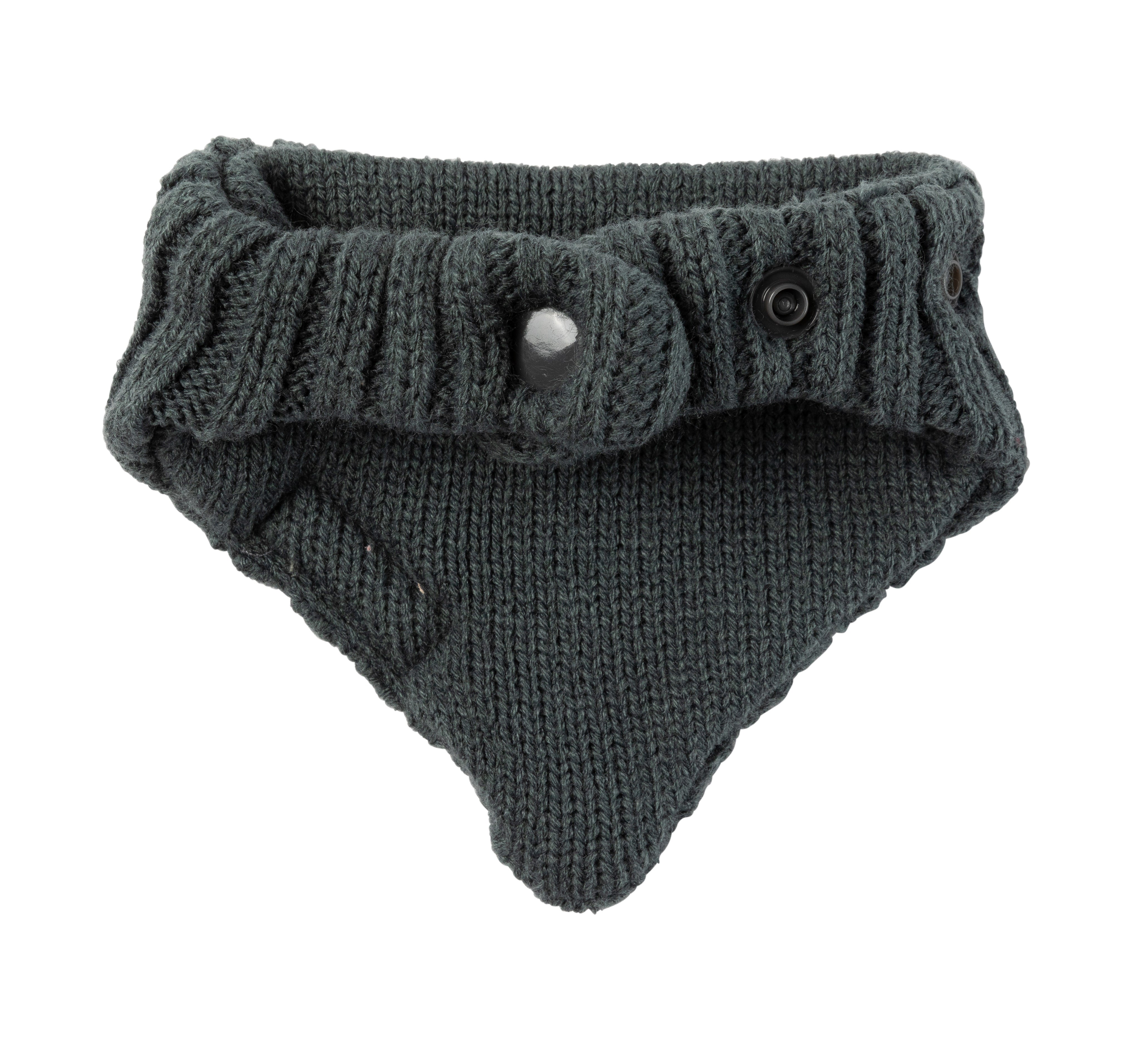 FuzzYard Life Knitted Bandana - Slate Grey