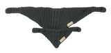 FuzzYard Life Knitted Bandana - Slate Grey