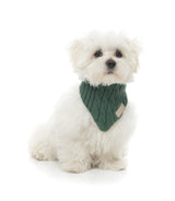 FuzzYard Life Knitted Bandana - Myrtle Green