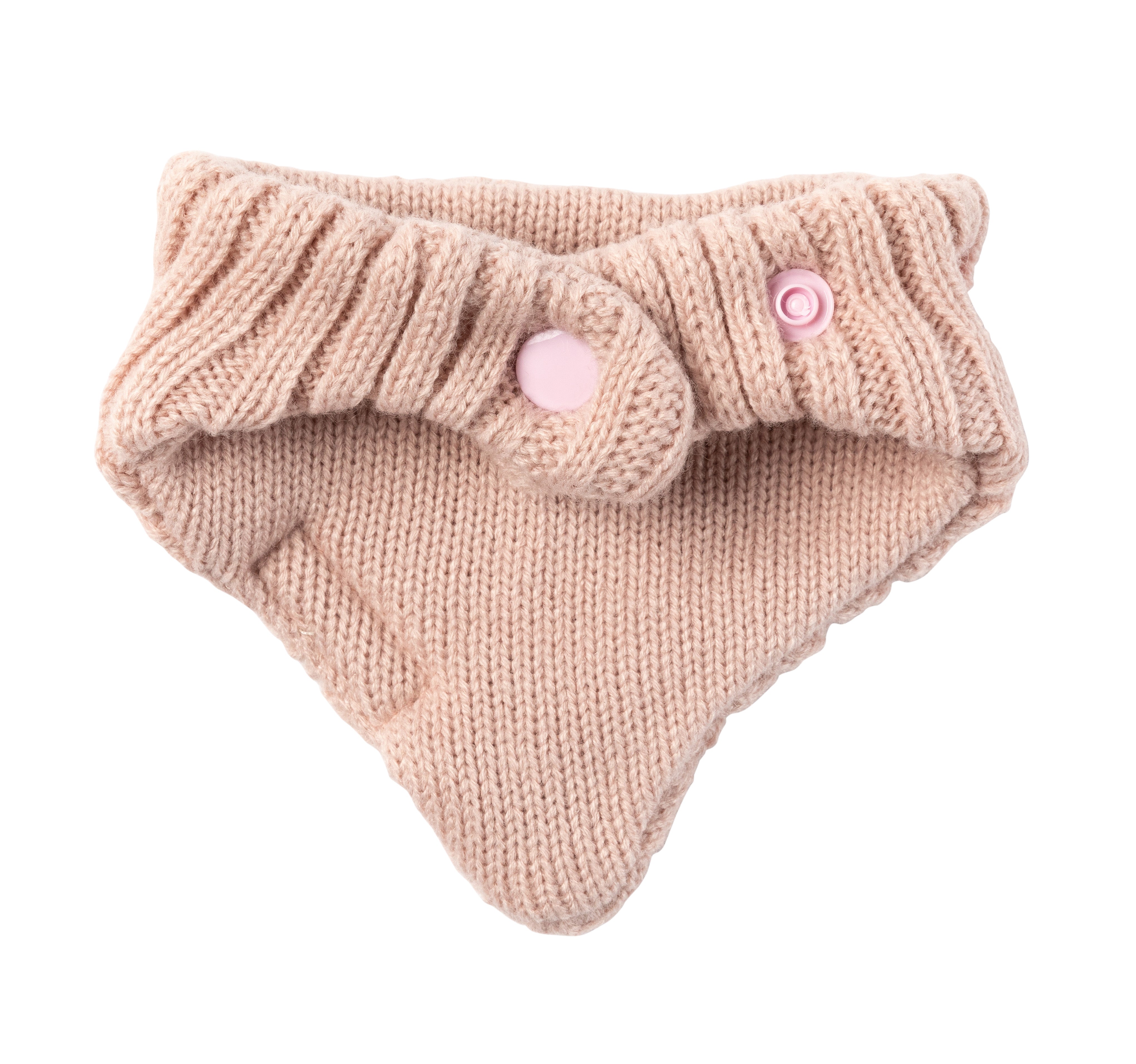 FuzzYard Life Knitted Bandana - Soft Blush