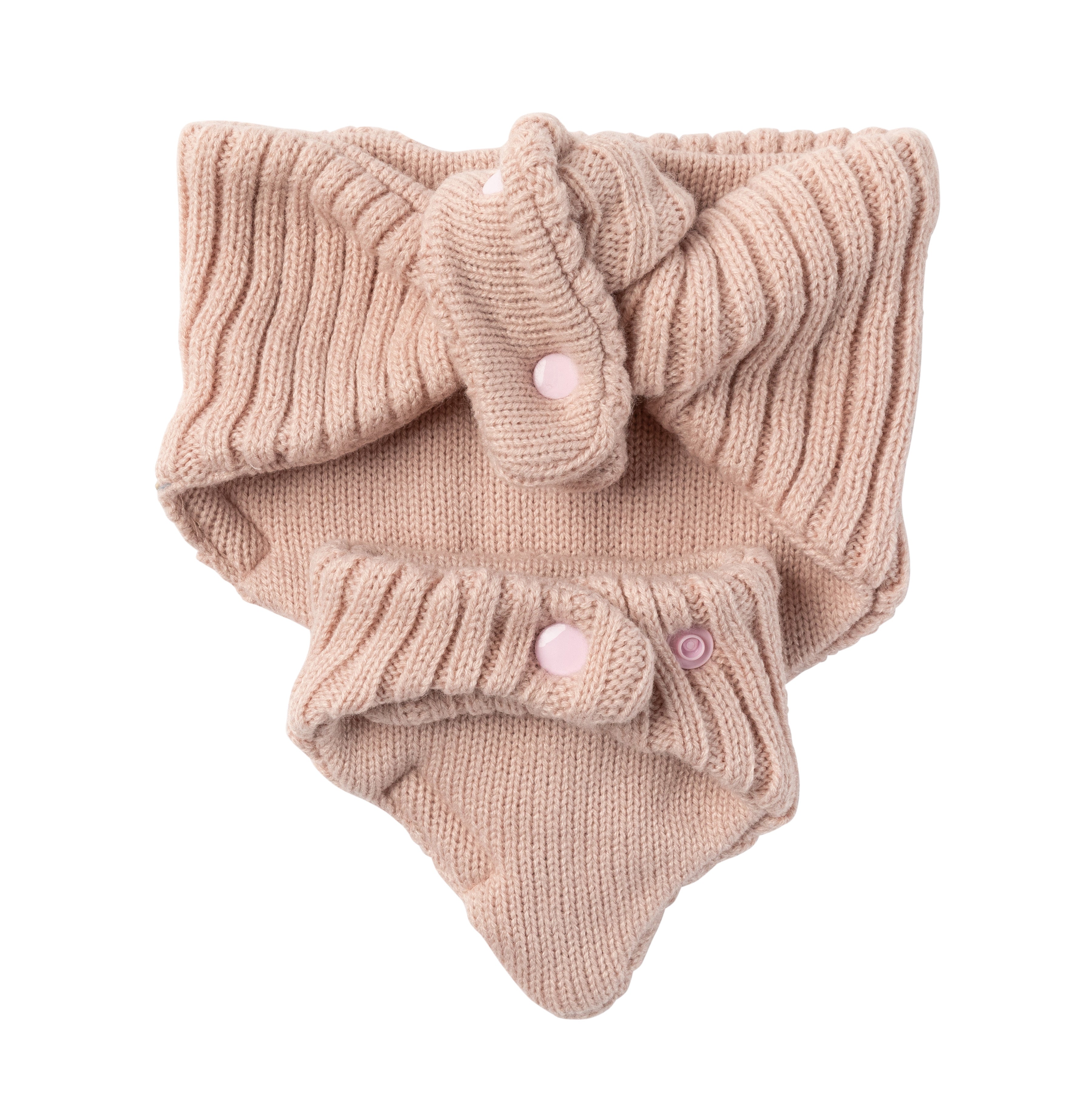 FuzzYard Life Knitted Bandana - Soft Blush