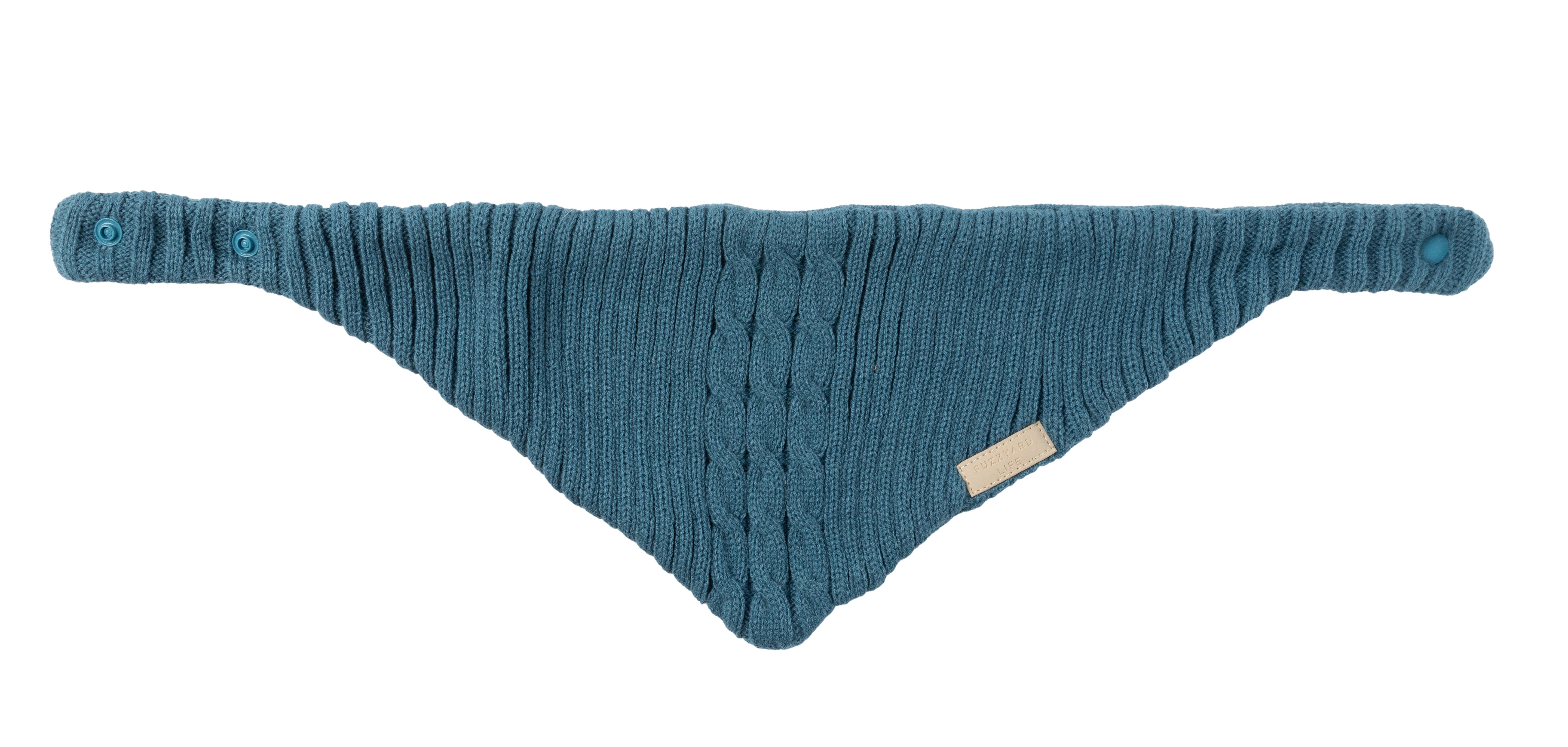 FuzzYard Life Knitted Bandana - French Blue