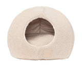 FuzzYard Life Bouclé Cat Pod - Sandstone