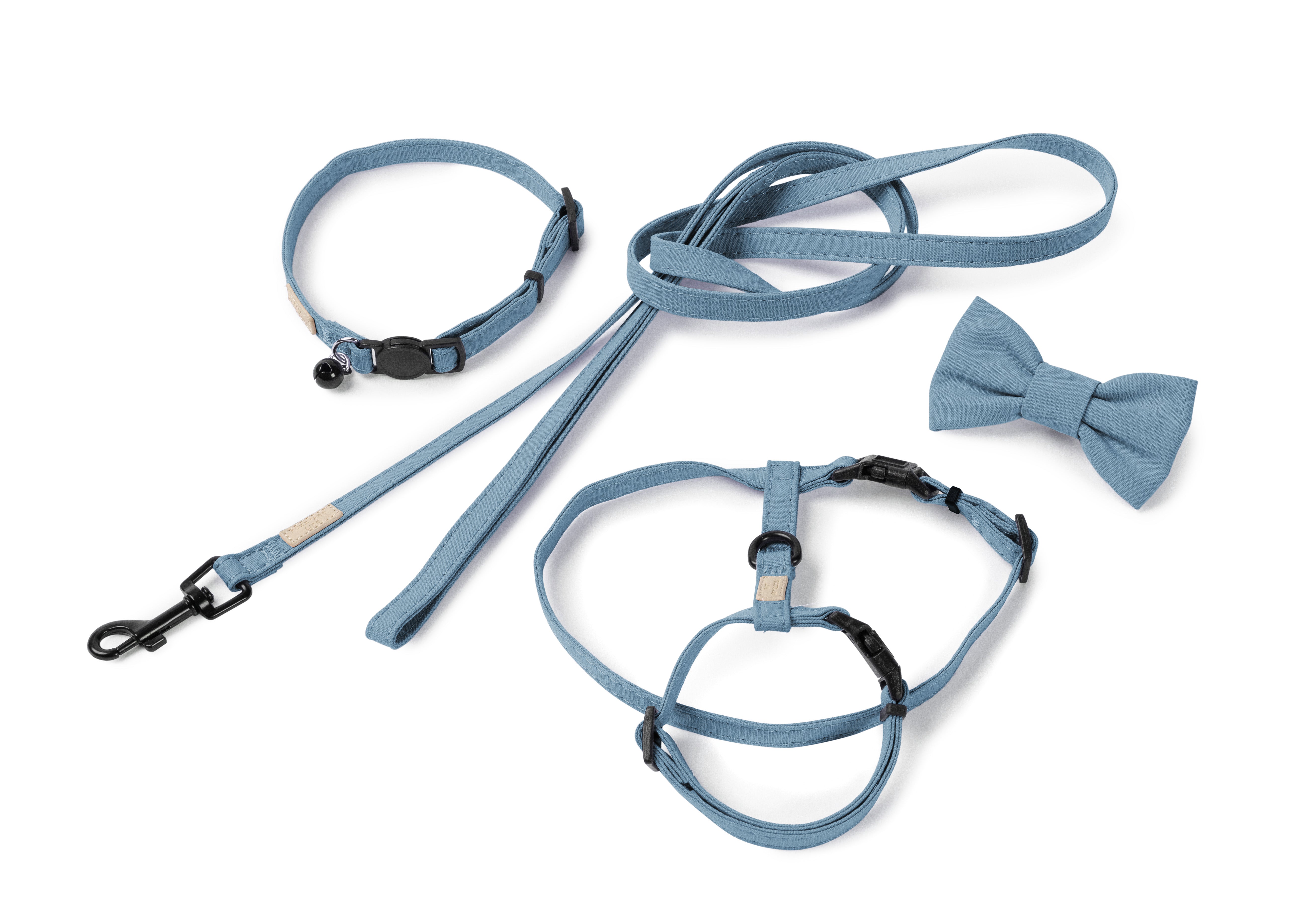 FuzzYard Life Cat Walking Set - French Blue