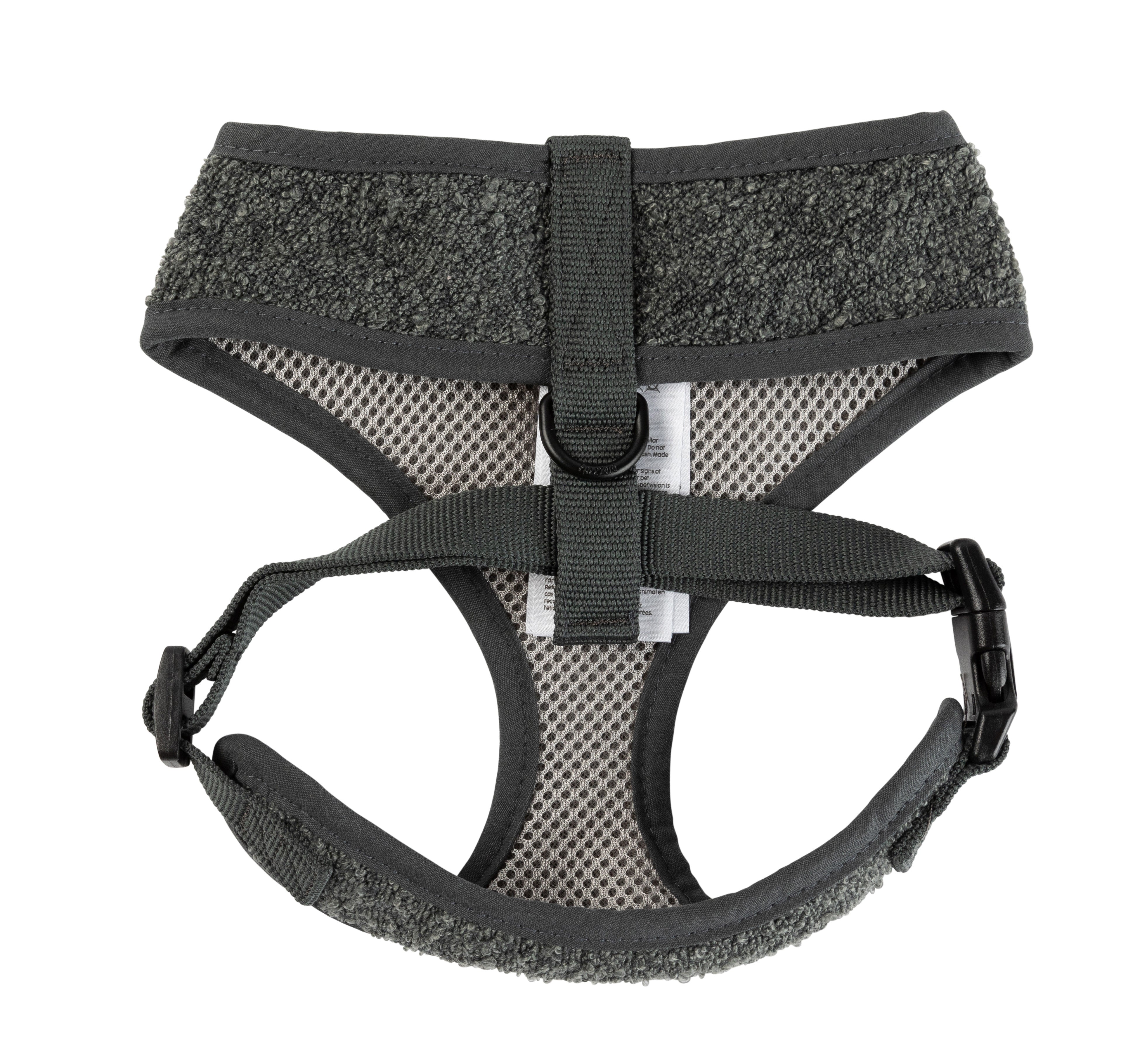FuzzYard Life Bouclé Harness - Slate Grey
