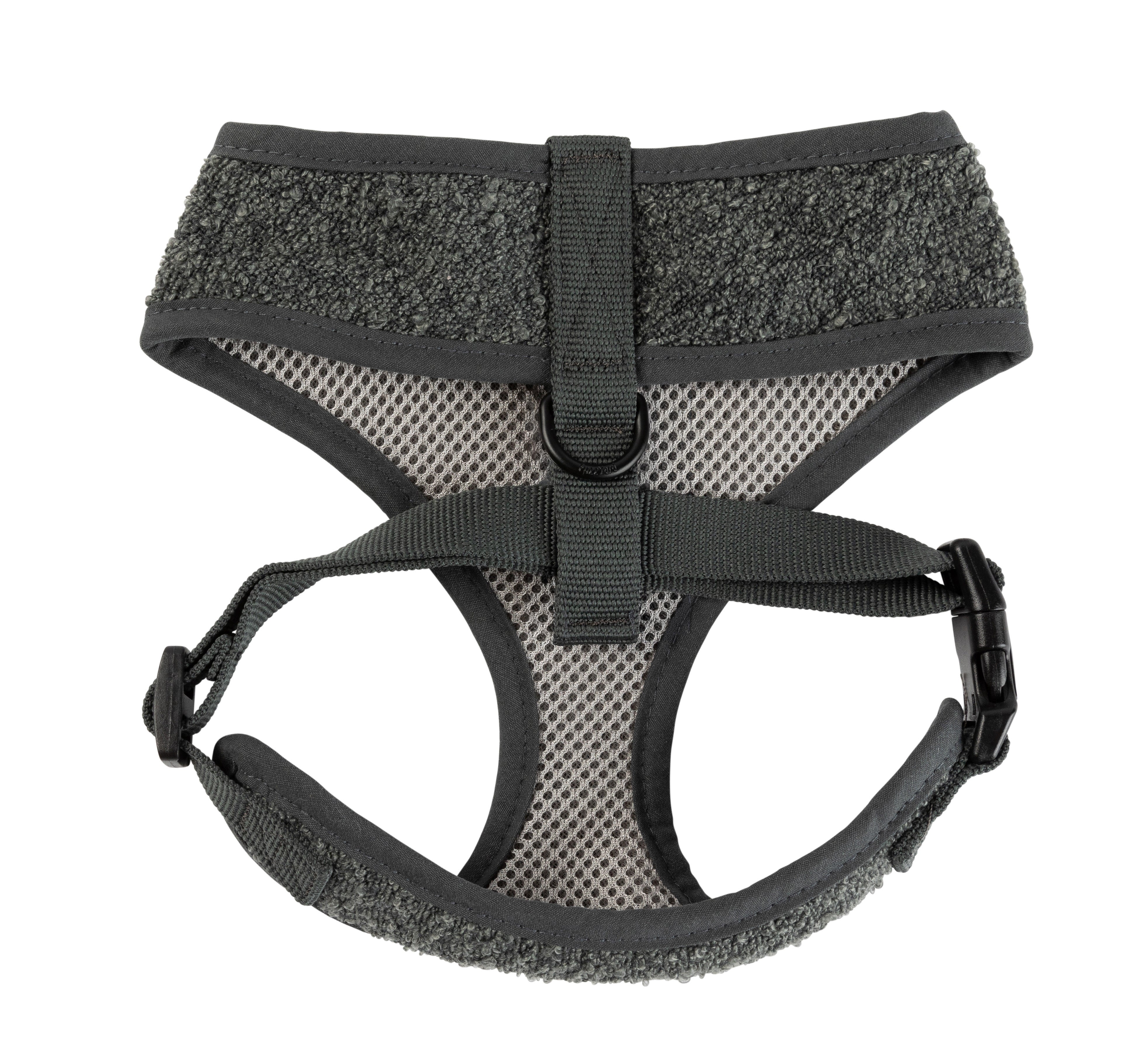 FuzzYard Life Bouclé Harness - Slate Grey