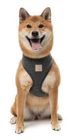 FuzzYard Life Bouclé Harness - Slate Grey
