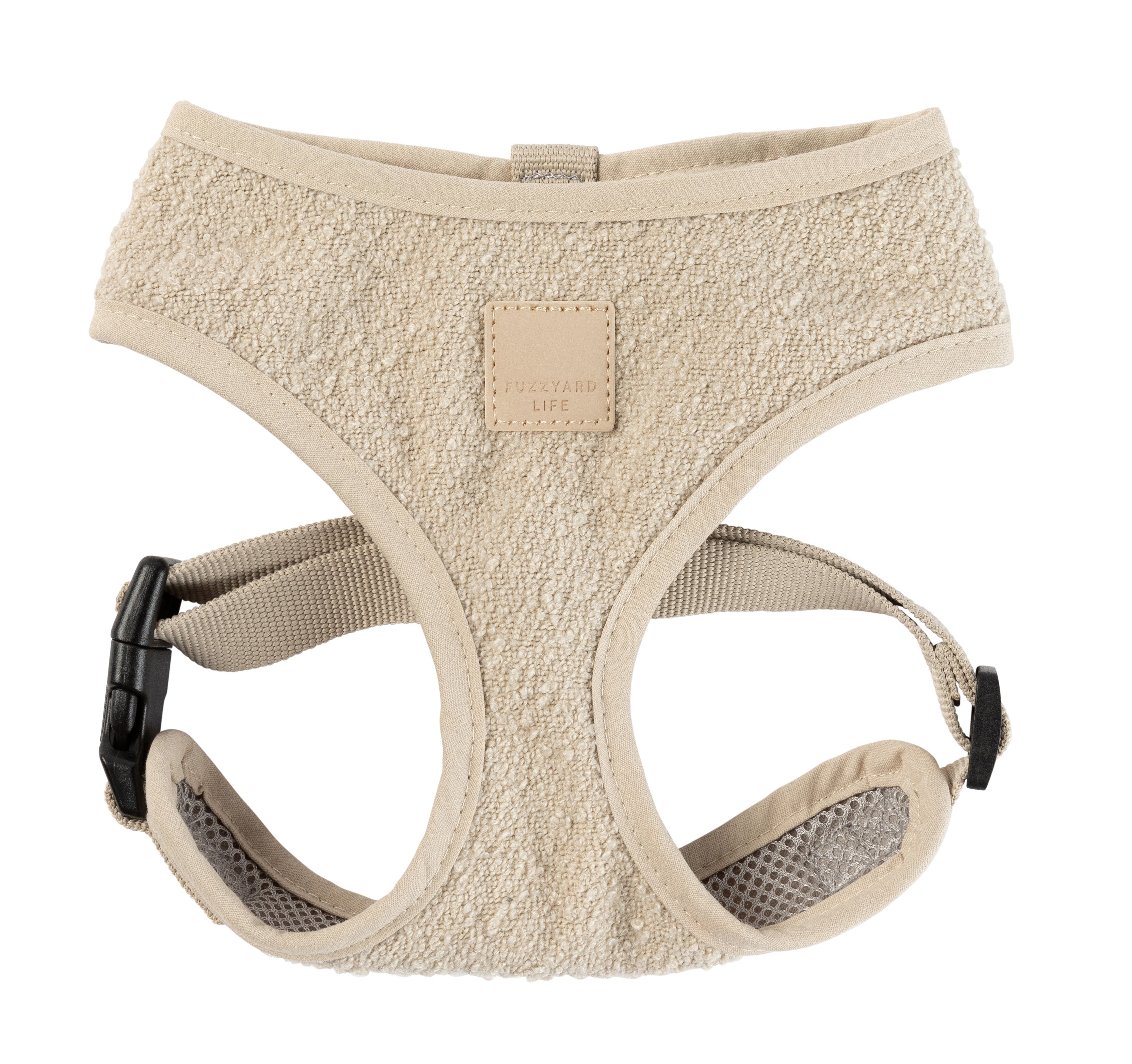 FuzzYard Life Bouclé Harness - Sandstone