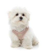 FuzzYard Life Boucle Step-In Harness - Soft Blush