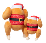Fuzzyard Dog Toy - Fairisle Turkey