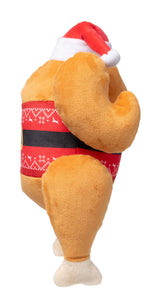 Fuzzyard Dog Toy - Fairisle Turkey