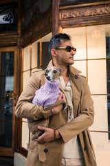 FuzzYard Life Knitted Sweater - Lilac by FuzzYard