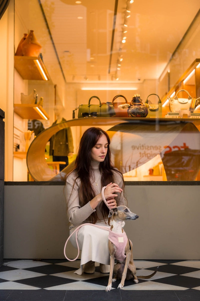 FuzzYard Life Atelier Dog Rope Lead - Soft Blush