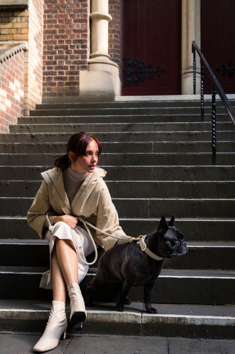 FuzzYard Life Atelier Dog Rope Lead - Sandstone