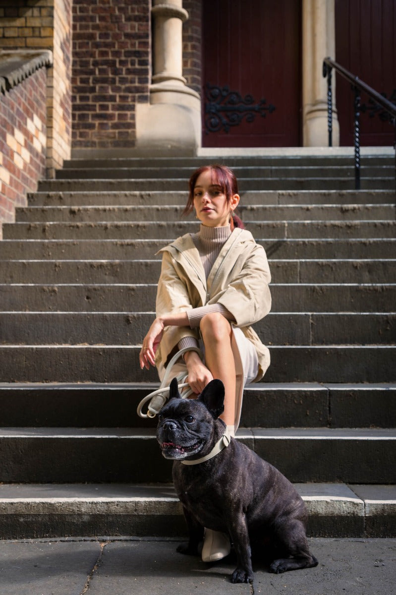 FuzzYard Life Atelier Dog Rope Lead - Sandstone