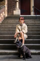 FuzzYard Life Atelier Dog Collar - Sandstone