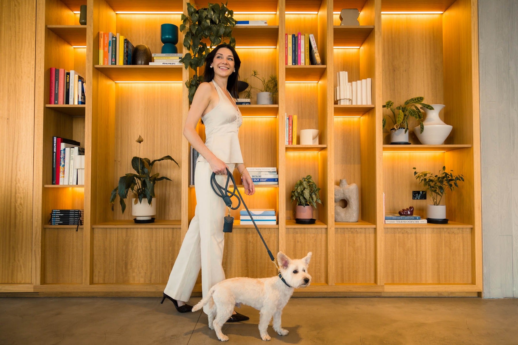 FuzzYard Life Atelier Dog Collar - Slate Grey