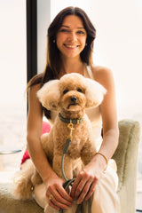 FuzzYard Life Atelier Dog Collar - Myrtle Green