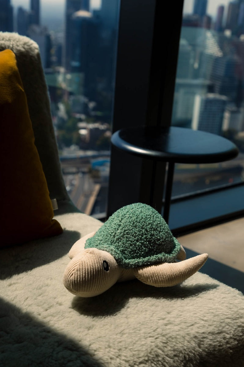 FuzzYard Life Toy - Myrtle Green Turtle