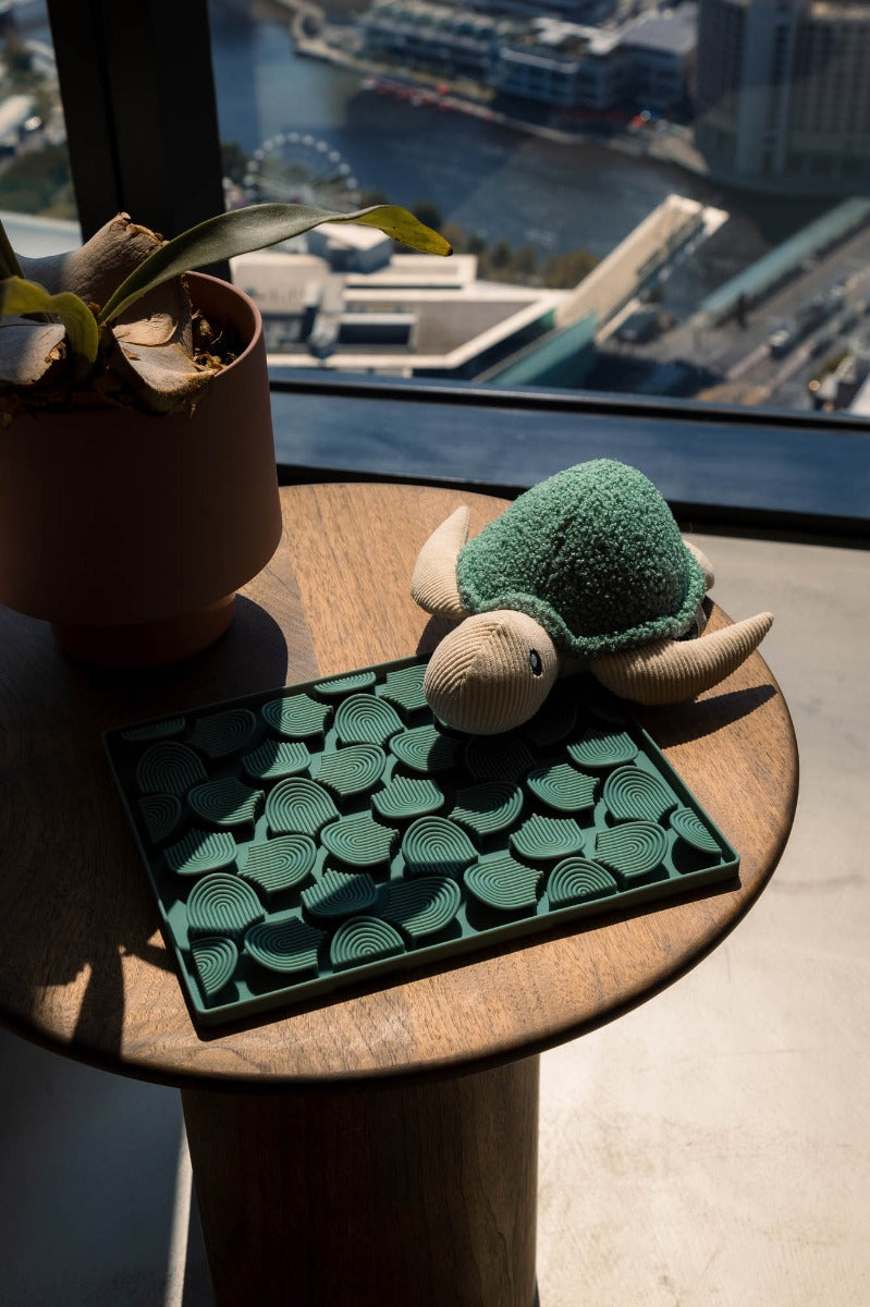 FuzzYard Life Toy - Myrtle Green Turtle