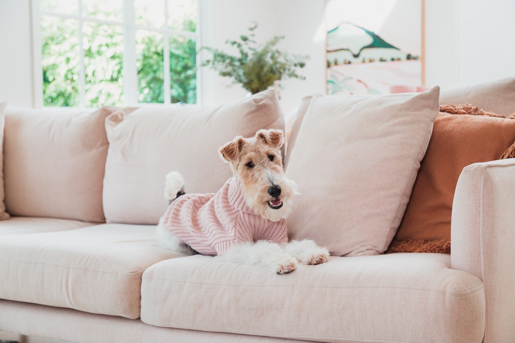 FuzzYard Life Knitted Sweater - Soft Blush