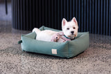 FuzzYard Life Bed - Pet Cotton Bed - Myrtle Green