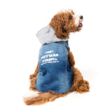 FuzzYard Crew Denim Hoodie for dogs