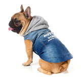 FuzzYard Crew Denim Hoodie for dogs