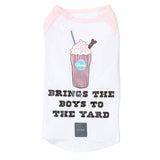 FuzzYard Milkshake t-shirt for dogs