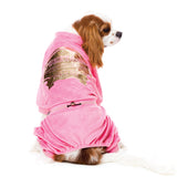 FuzzYard Lounge Wear for dogs in pink